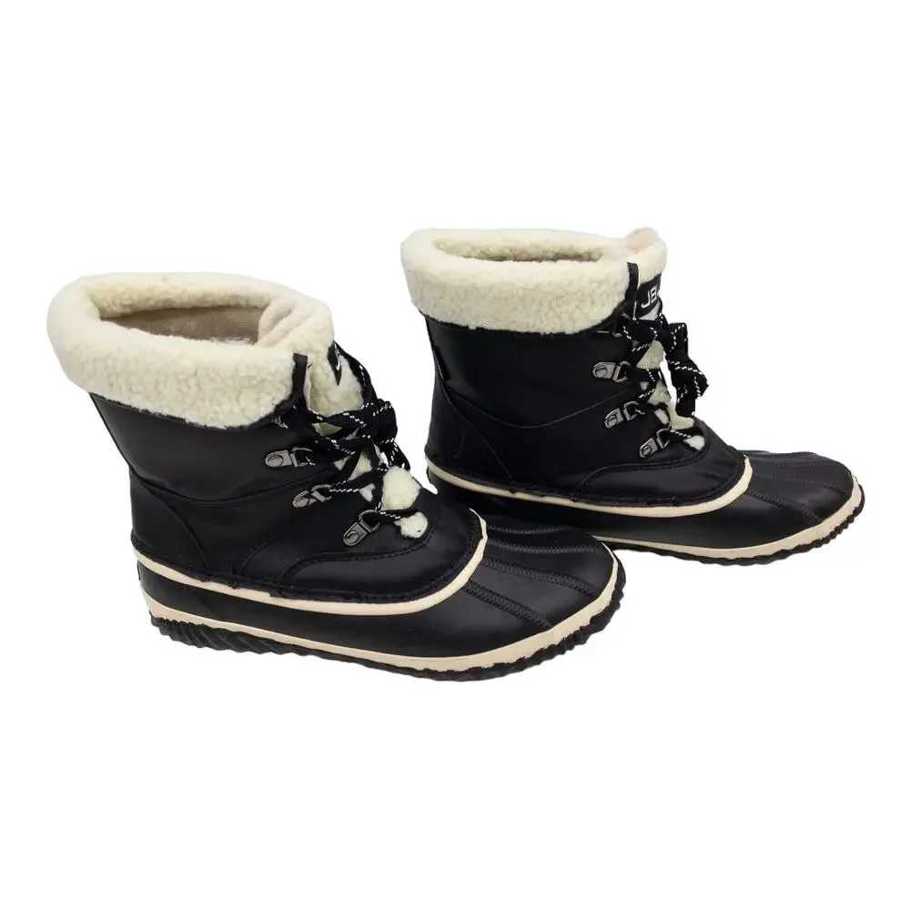 JBU by Jambu  Fur Lined Lizzy Duck Rain Winter Snow Boots Women's size 6